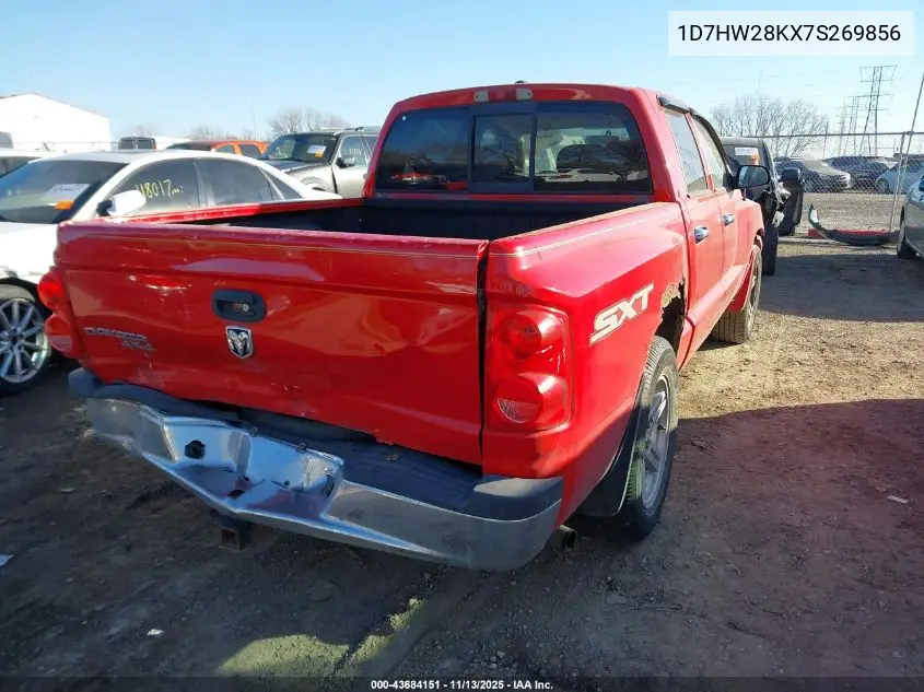 1D7HW28KX7S269856 2007 Dodge Dakota St