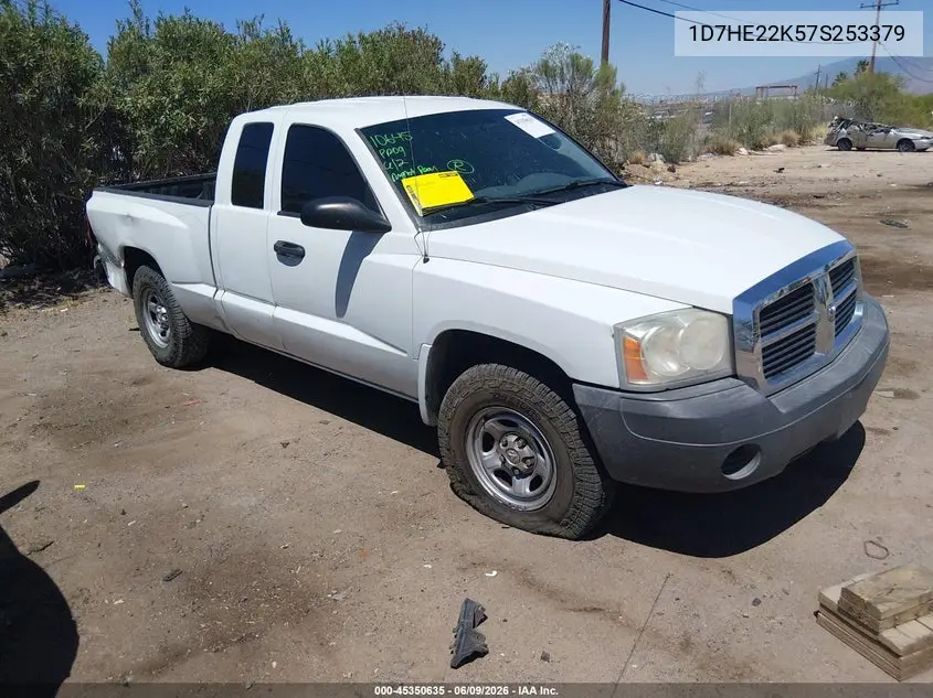 2007 Dodge Dakota St VIN: 1D7HE22K57S253379 Lot: 45350635