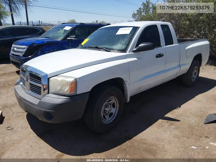 2007 Dodge Dakota St VIN: 1D7HE22K57S253379 Lot: 45350635