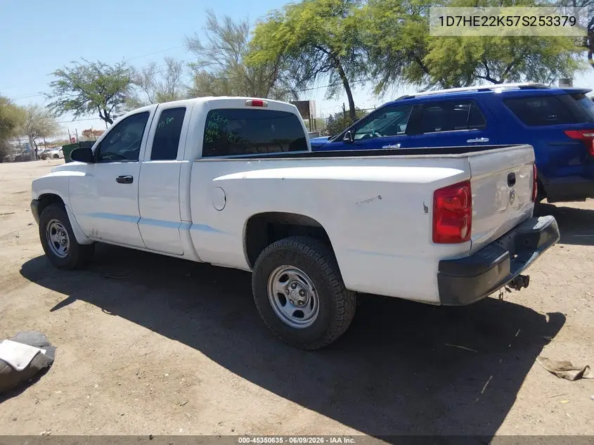 2007 Dodge Dakota St VIN: 1D7HE22K57S253379 Lot: 45350635