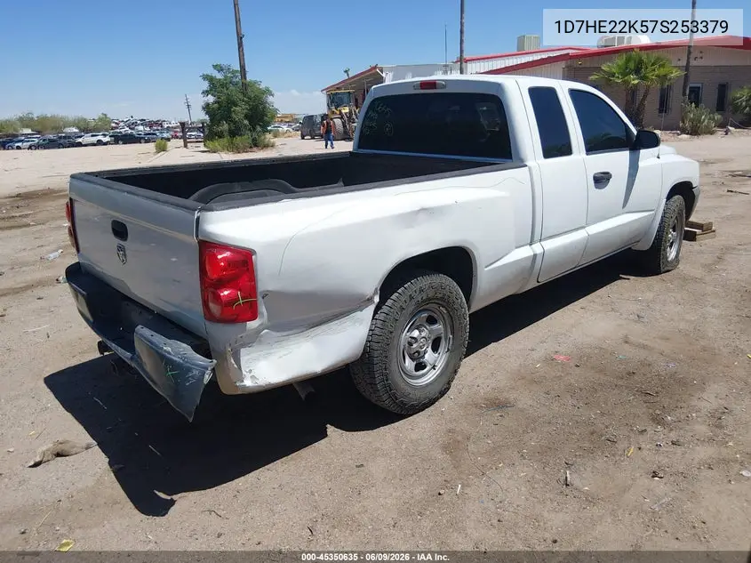 2007 Dodge Dakota St VIN: 1D7HE22K57S253379 Lot: 45350635