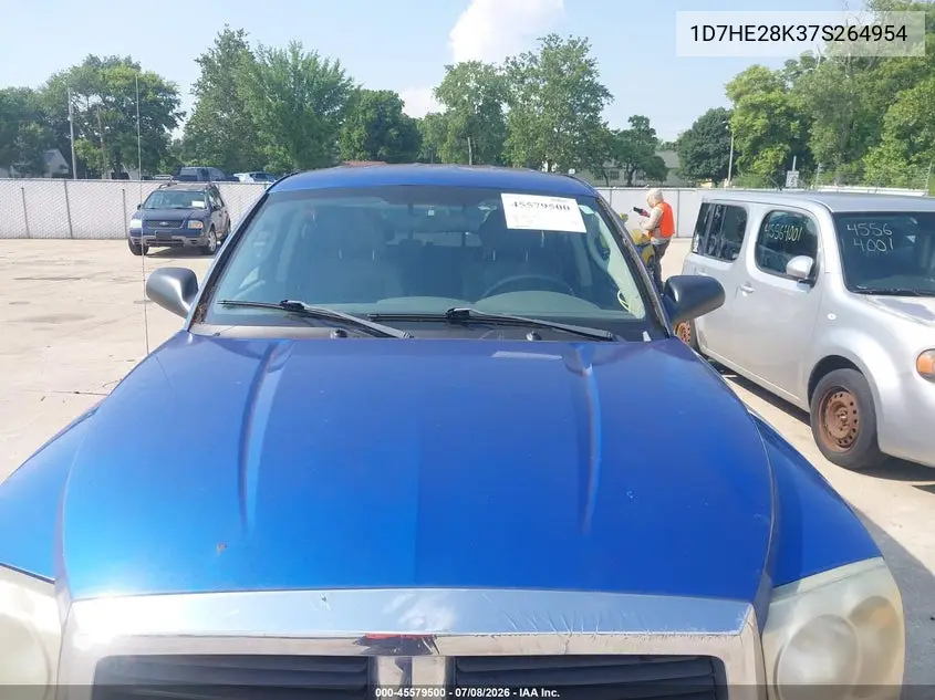 2007 Dodge Dakota St VIN: 1D7HE28K37S264954 Lot: 45579500