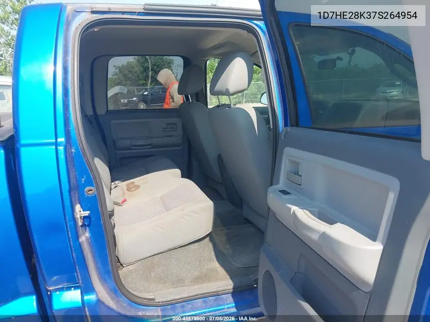 2007 Dodge Dakota St VIN: 1D7HE28K37S264954 Lot: 45579500