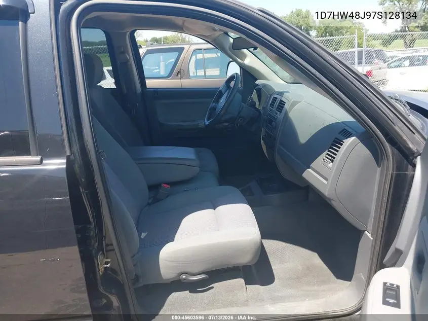 2007 Dodge Dakota Slt VIN: 1D7HW48J97S128134 Lot: 45603596