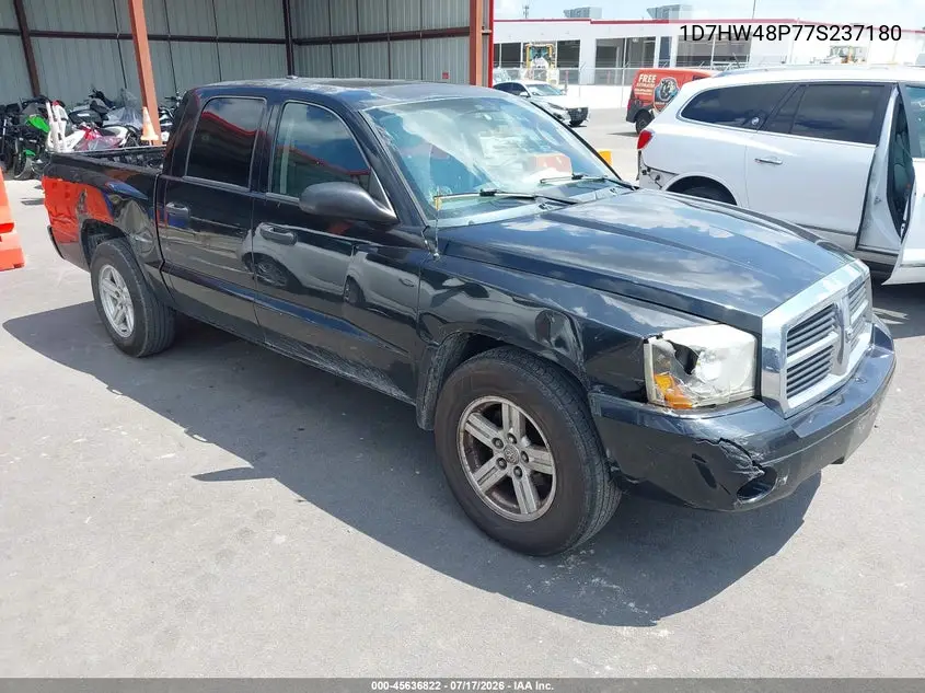 2007 Dodge Dakota Slt VIN: 1D7HW48P77S237180 Lot: 45636822
