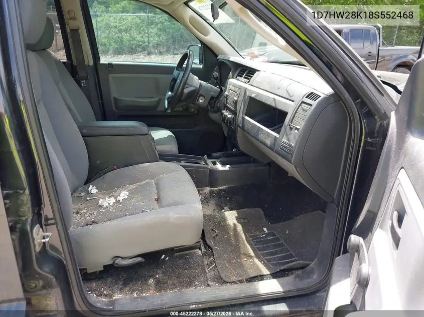 2008 Dodge Dakota St VIN: 1D7HW28K18S552468 Lot: 45222278