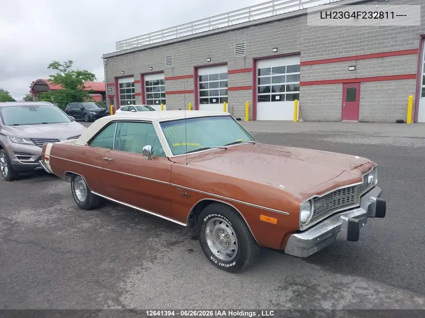 1974 Dodge Dart VIN: LH23G4F232811---- Lot: 12641394