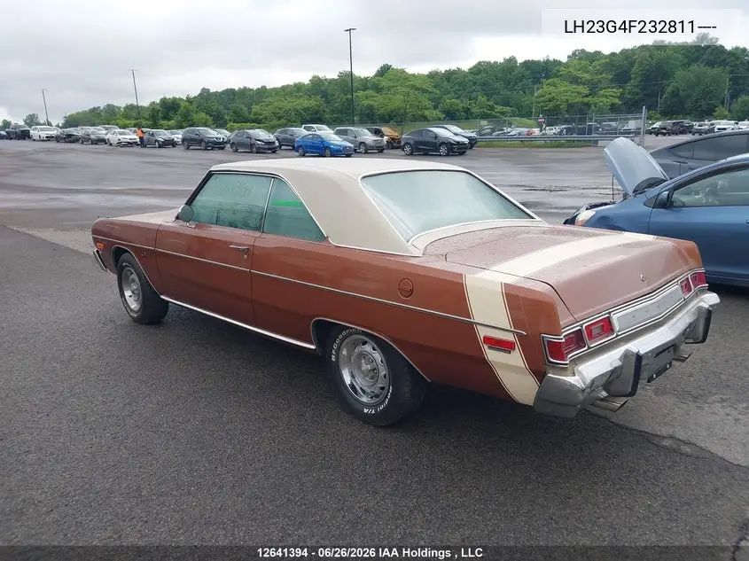1974 Dodge Dart VIN: LH23G4F232811---- Lot: 12641394