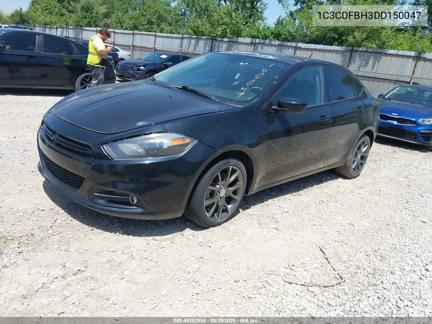 2013 Dodge Dart Rallye VIN: 1C3CDFBH3DD150047 Lot: 45252954