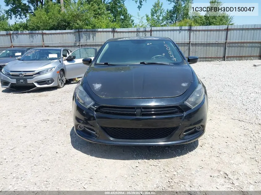 2013 Dodge Dart Rallye VIN: 1C3CDFBH3DD150047 Lot: 45252954