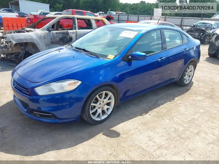 2013 Dodge Dart Sxt VIN: 1C3CDFBA4DD709284 Lot: 45338478