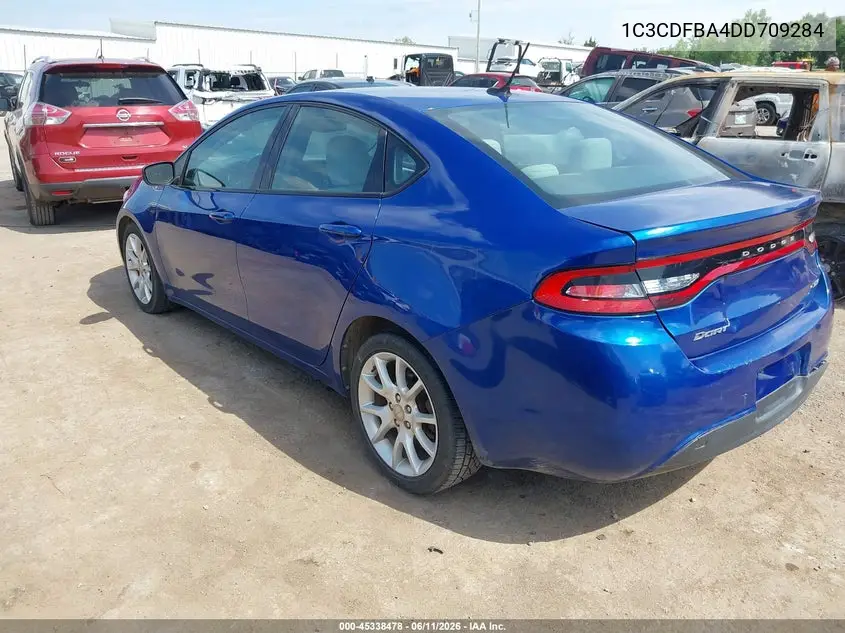 2013 Dodge Dart Sxt VIN: 1C3CDFBA4DD709284 Lot: 45338478