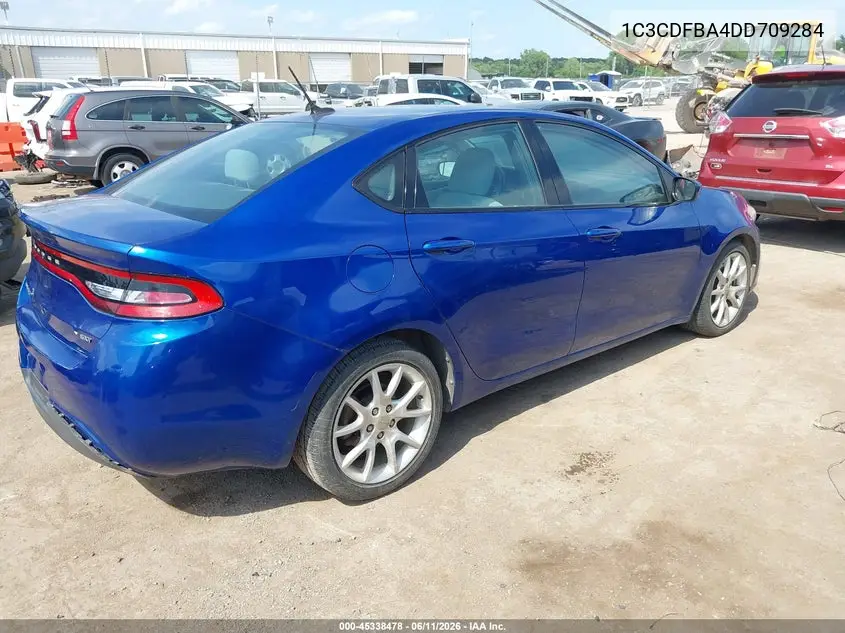 2013 Dodge Dart Sxt VIN: 1C3CDFBA4DD709284 Lot: 45338478