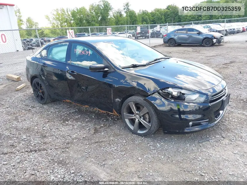 2013 Dodge Dart Gt VIN: 1C3CDFCB7DD325359 Lot: 45398639