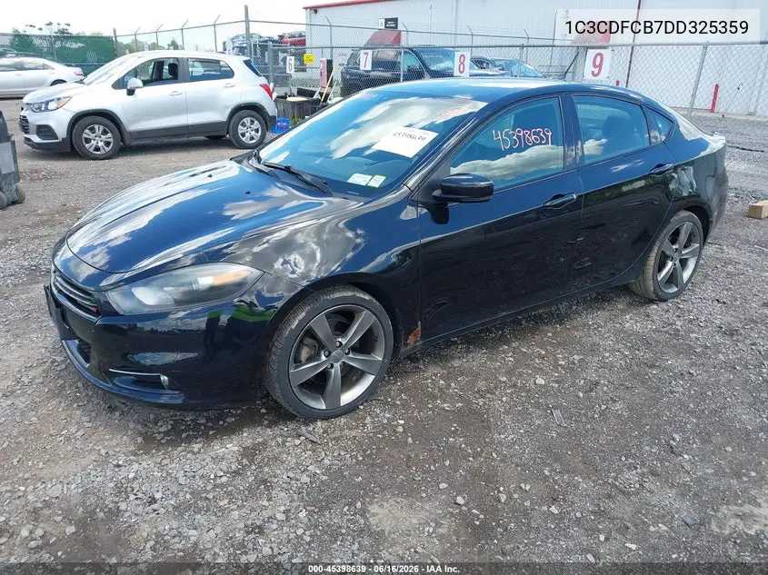 2013 Dodge Dart Gt VIN: 1C3CDFCB7DD325359 Lot: 45398639