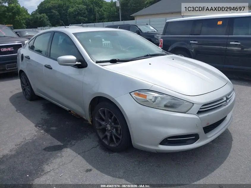 2013 Dodge Dart Se VIN: 1C3CDFAAXDD294697 Lot: 45427374