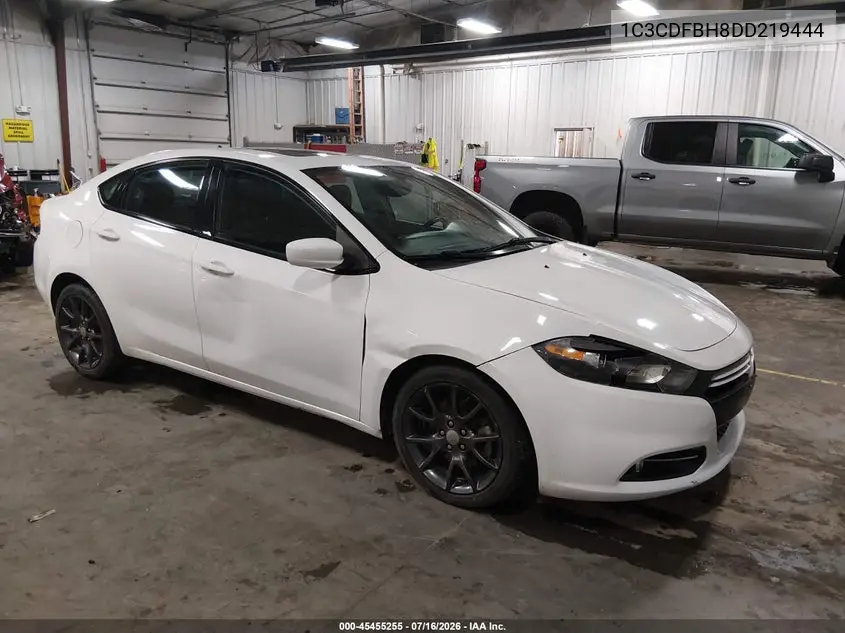2013 Dodge Dart Rallye VIN: 1C3CDFBH8DD219444 Lot: 45455255