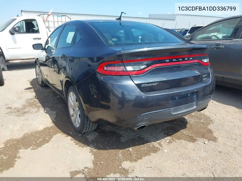 2013 Dodge Dart Sxt VIN: 1C3CDFBA1DD336799 Lot: 45516307