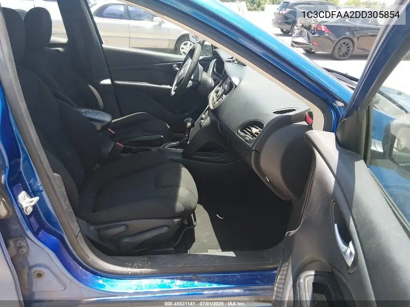 2013 Dodge Dart Se VIN: 1C3CDFAA2DD305854 Lot: 45531141