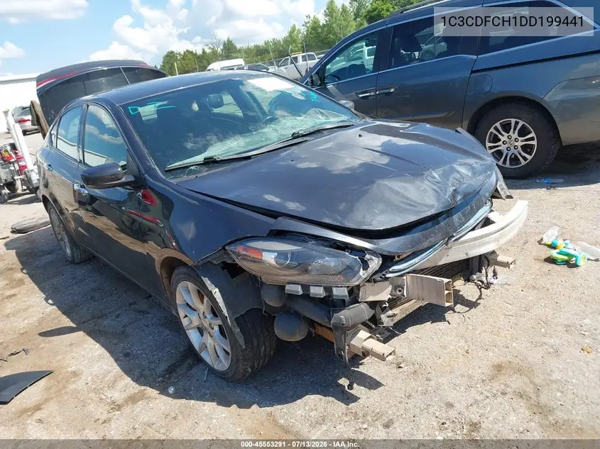 2013 Dodge Dart Limited VIN: 1C3CDFCH1DD199441 Lot: 45553291