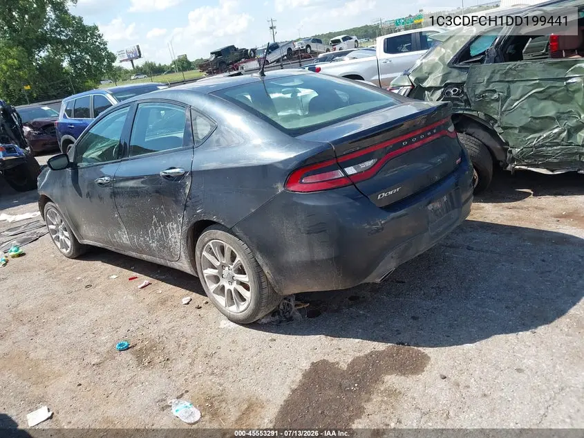 2013 Dodge Dart Limited VIN: 1C3CDFCH1DD199441 Lot: 45553291
