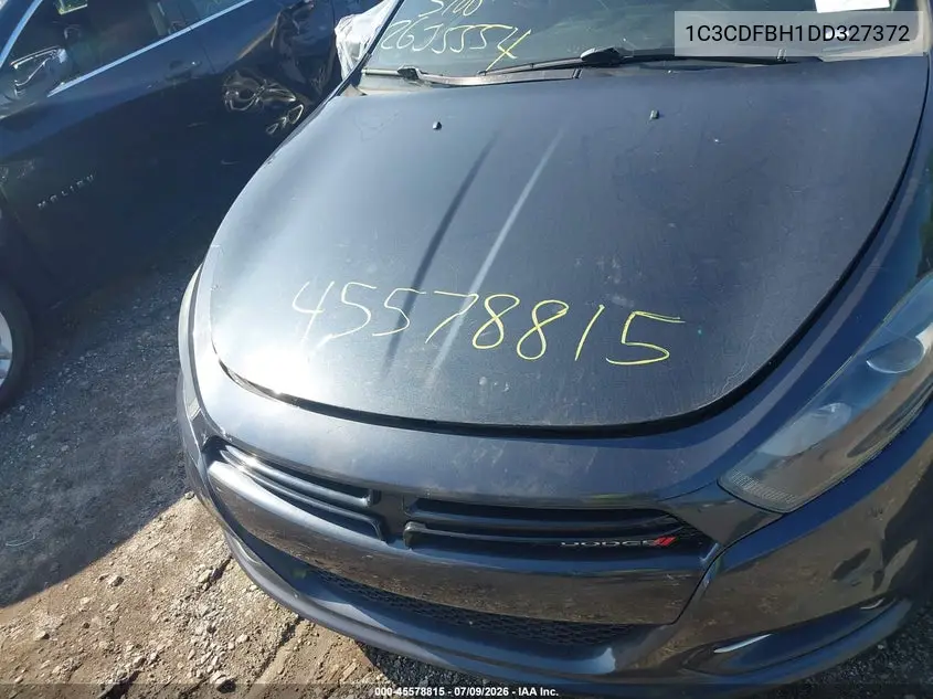 2013 Dodge Dart Sxt VIN: 1C3CDFBH1DD327372 Lot: 45578815