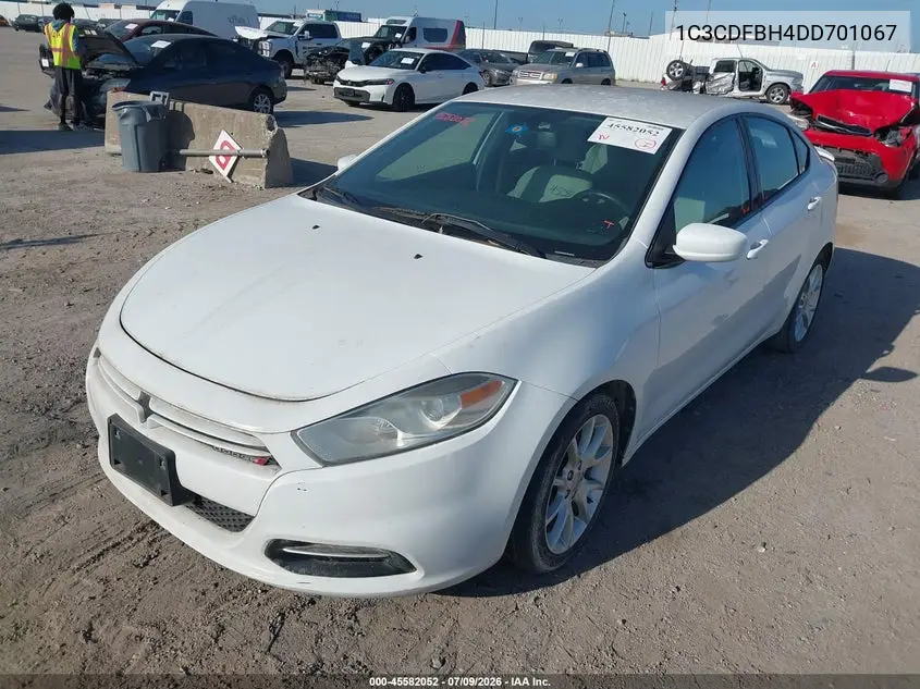 2013 Dodge Dart Sxt VIN: 1C3CDFBH4DD701067 Lot: 45582052