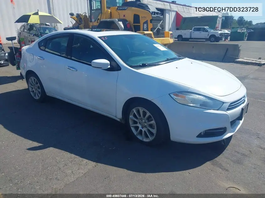 2013 Dodge Dart Limited VIN: 1C3CDFCH7DD323728 Lot: 45607446