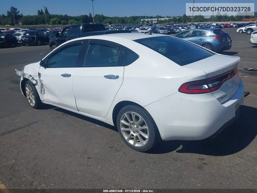 2013 Dodge Dart Limited VIN: 1C3CDFCH7DD323728 Lot: 45607446