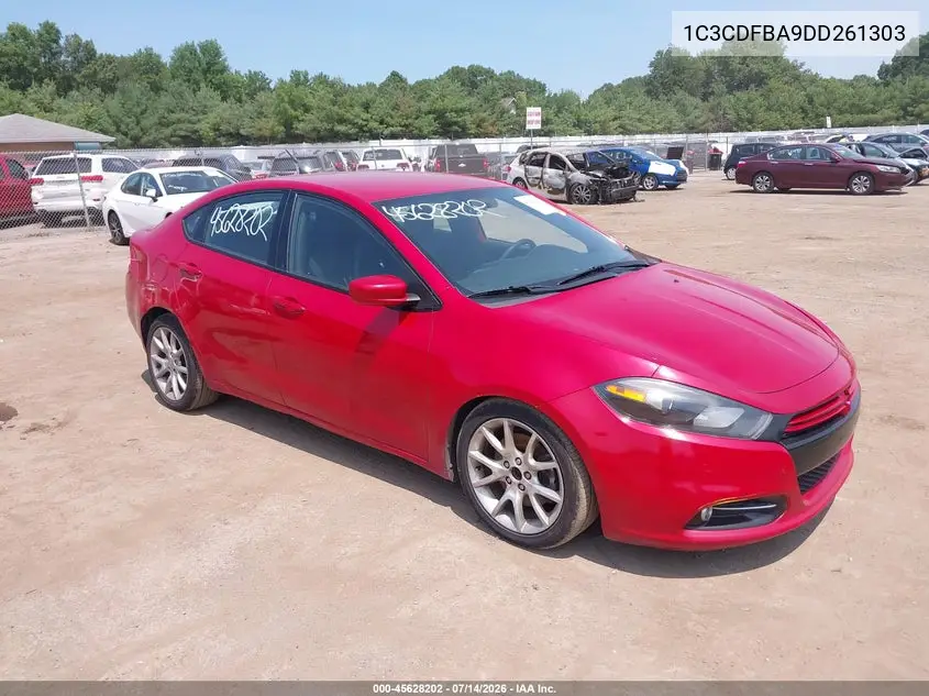 2013 Dodge Dart Rallye VIN: 1C3CDFBA9DD261303 Lot: 45628202