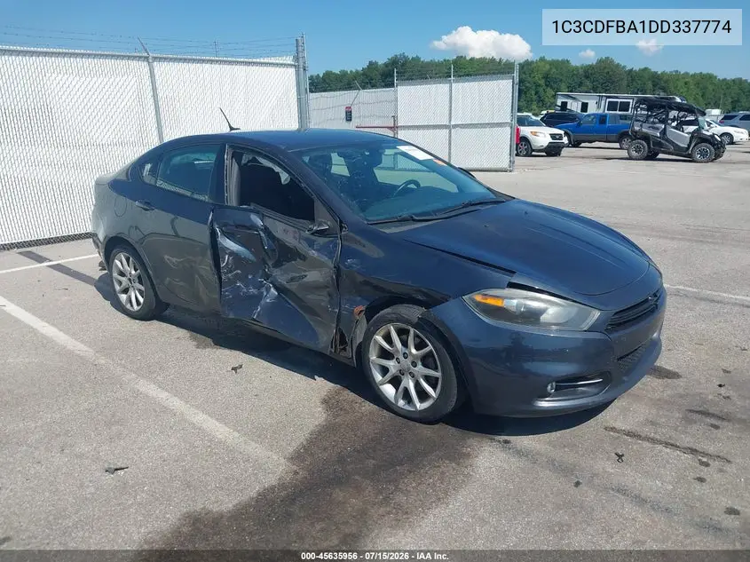 2013 Dodge Dart Sxt VIN: 1C3CDFBA1DD337774 Lot: 45635956