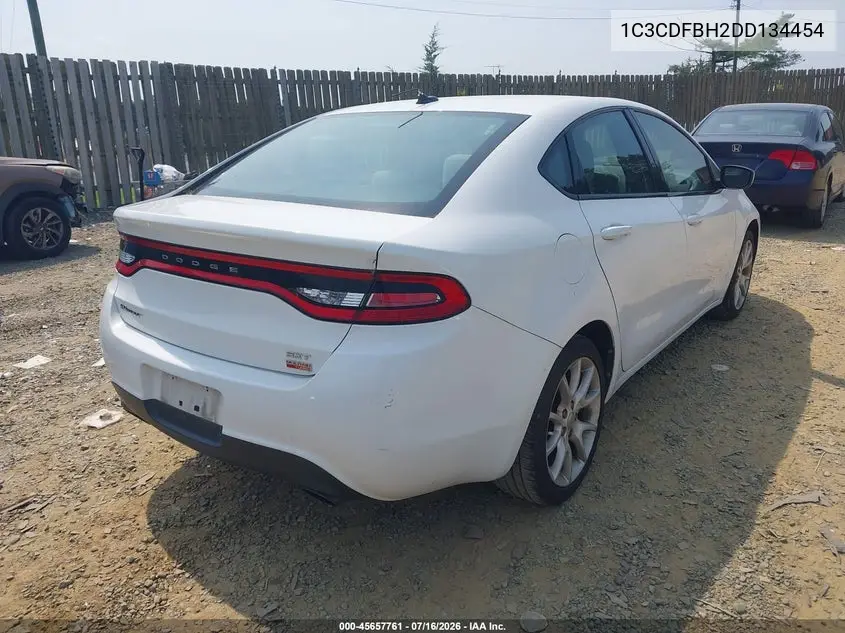 2013 Dodge Dart Sxt VIN: 1C3CDFBH2DD134454 Lot: 45657761