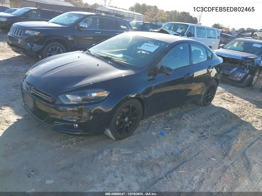 1C3CDFEB5ED802465 2014 Dodge Dart Gt