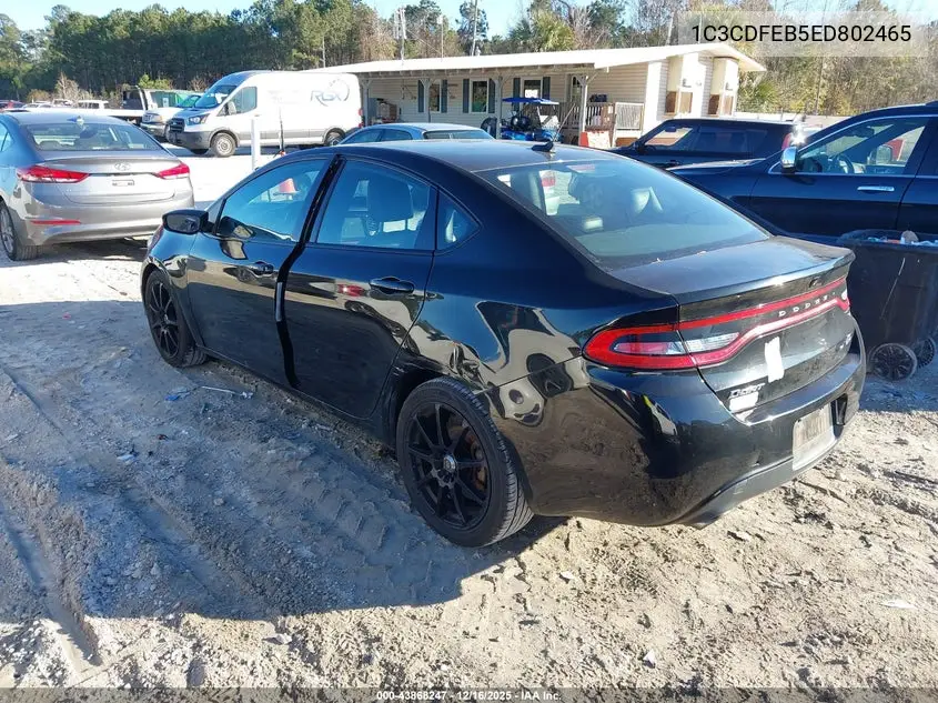 1C3CDFEB5ED802465 2014 Dodge Dart Gt