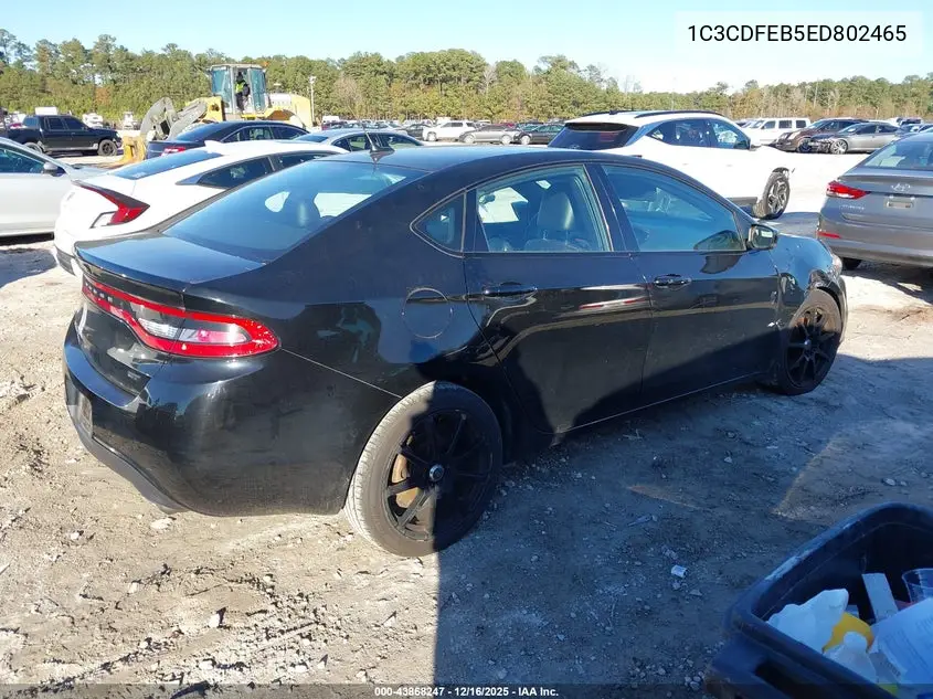 1C3CDFEB5ED802465 2014 Dodge Dart Gt