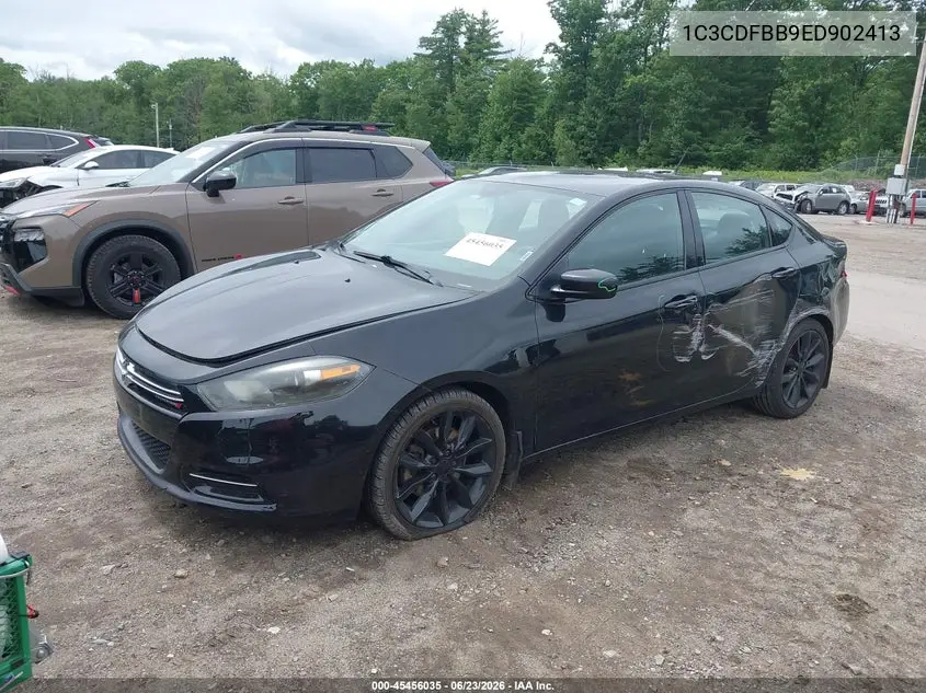 2014 Dodge Dart Sxt VIN: 1C3CDFBB9ED902413 Lot: 45456035