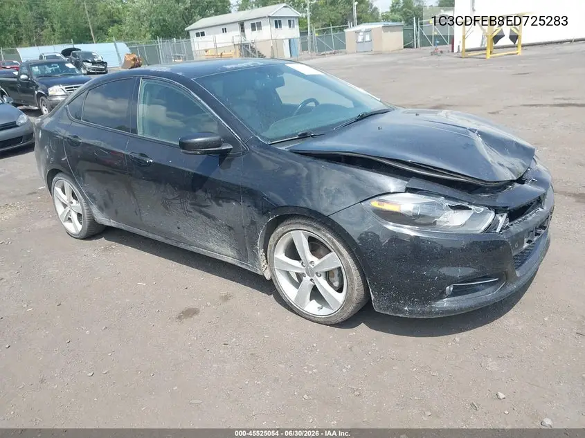 2014 Dodge Dart Gt VIN: 1C3CDFEB8ED725283 Lot: 45525054