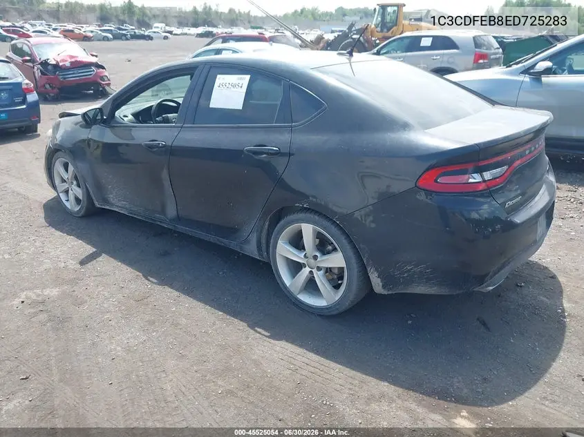 2014 Dodge Dart Gt VIN: 1C3CDFEB8ED725283 Lot: 45525054