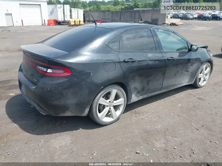 2014 Dodge Dart Gt VIN: 1C3CDFEB8ED725283 Lot: 45525054