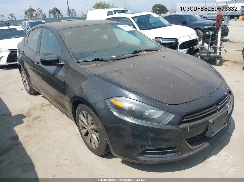 2014 Dodge Dart Sxt VIN: 1C3CDFBB2ED673332 Lot: 45530035