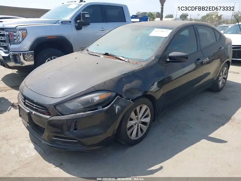 2014 Dodge Dart Sxt VIN: 1C3CDFBB2ED673332 Lot: 45530035