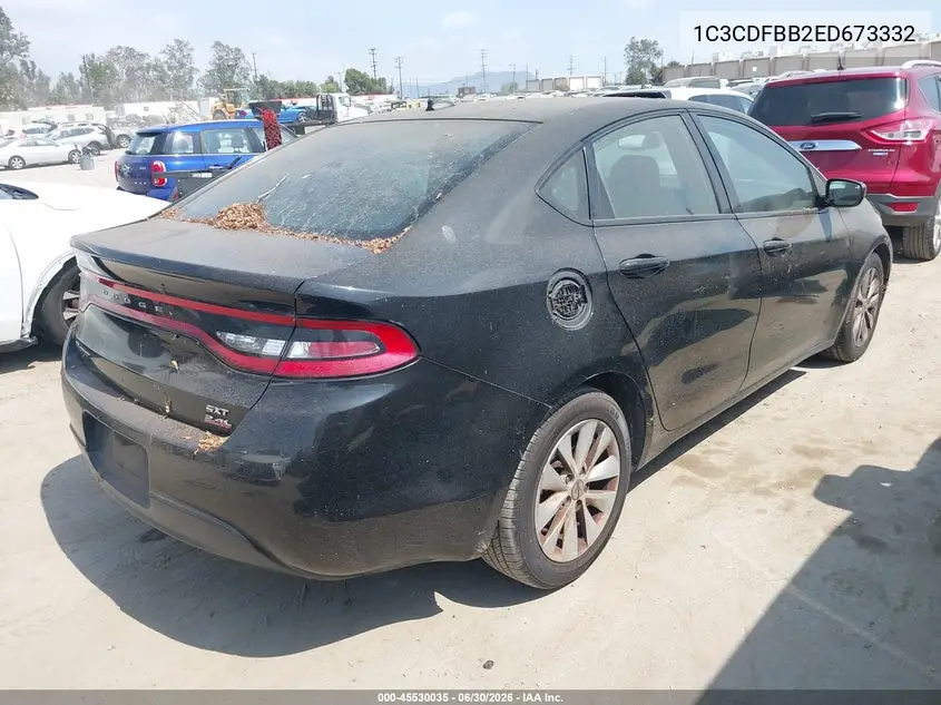 2014 Dodge Dart Sxt VIN: 1C3CDFBB2ED673332 Lot: 45530035