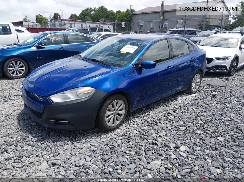 2014 Dodge Dart Aero VIN: 1C3CDFDHXED719961 Lot: 45555391