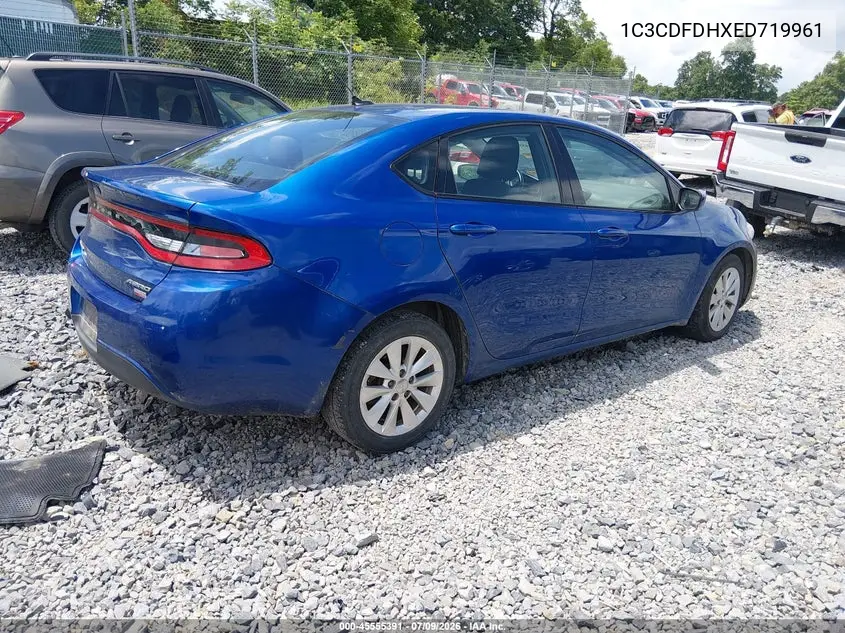 2014 Dodge Dart Aero VIN: 1C3CDFDHXED719961 Lot: 45555391