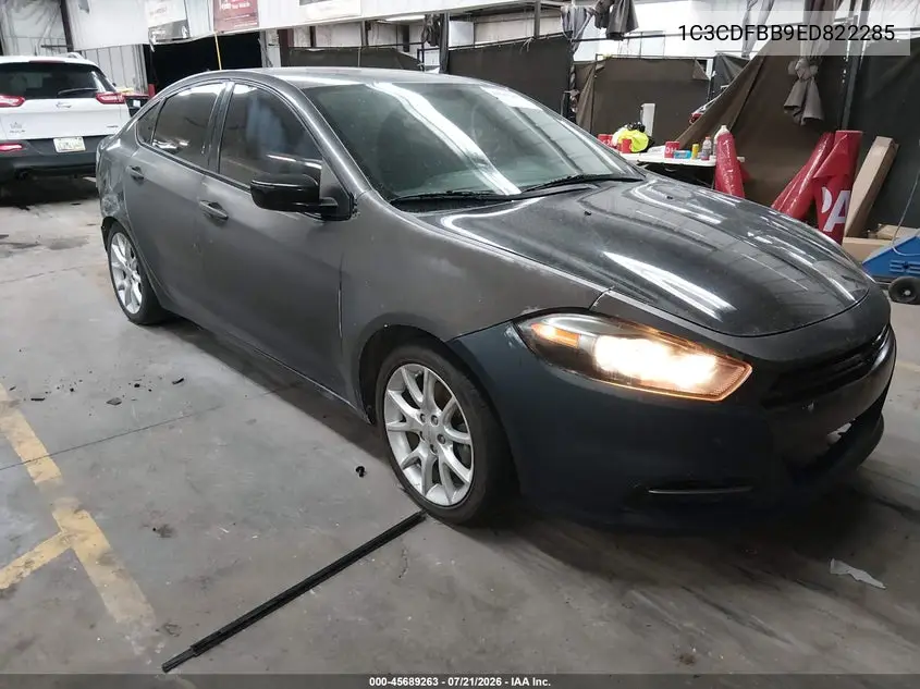 2014 Dodge Dart Sxt VIN: 1C3CDFBB9ED822285 Lot: 45689263