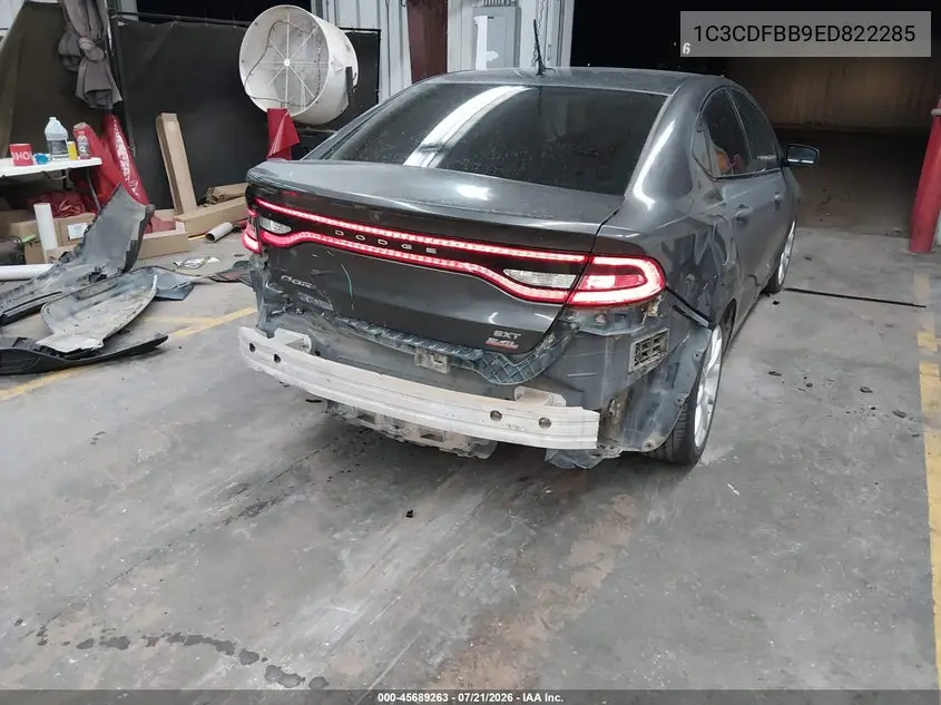 2014 Dodge Dart Sxt VIN: 1C3CDFBB9ED822285 Lot: 45689263