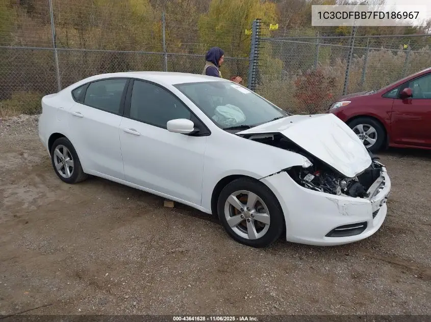 1C3CDFBB7FD186967 2015 Dodge Dart Sxt