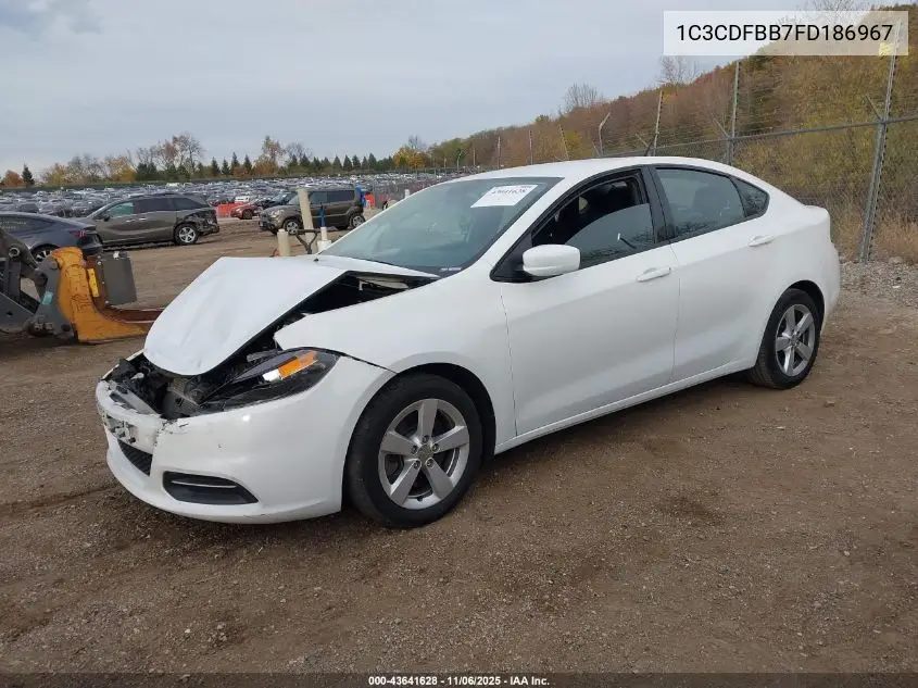 1C3CDFBB7FD186967 2015 Dodge Dart Sxt
