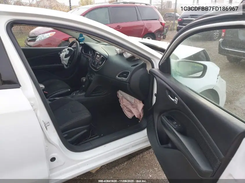 1C3CDFBB7FD186967 2015 Dodge Dart Sxt