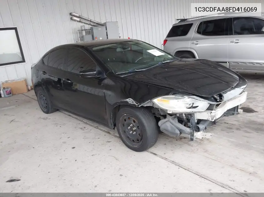 1C3CDFAA8FD416069 2015 Dodge Dart Se